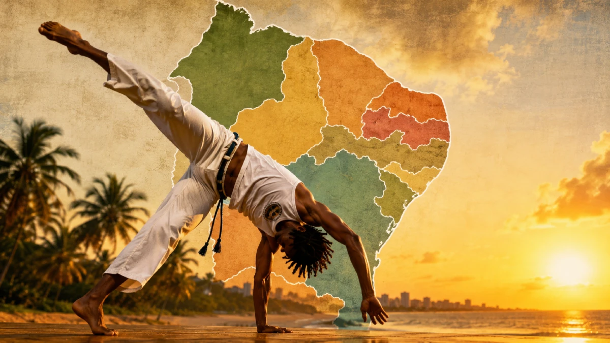 Brasil celebra o Dia Nacional da Capoeira, a luta-dança que é Patrimônio Cultural e símbolo de resistência com raízes profundas no Nordeste