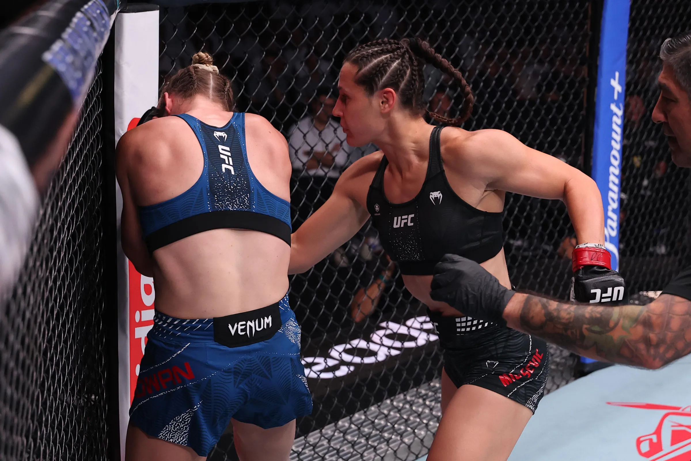 Nina Milosevic Choca o UFC Belgrado com Nocaute Brutal em Hailey Cowan: Golpes no Corpo Demolem Adversária em Estreia Histórica