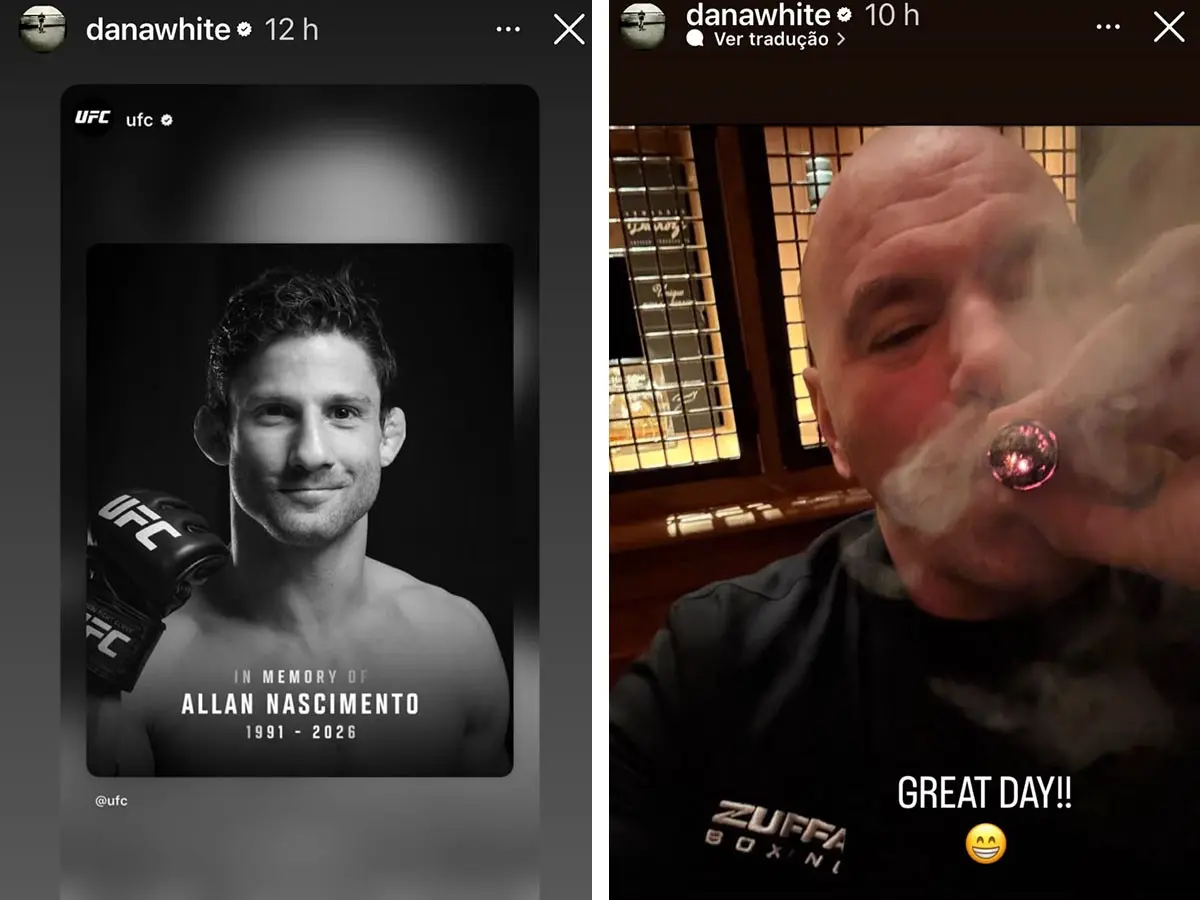 Revolta no UFC: Fãs Criticam Duramente Dana White por Publicação Inoportuna no Instagram Após a Trágica Morte de Allan ‘Puro Osso’ Nascimento