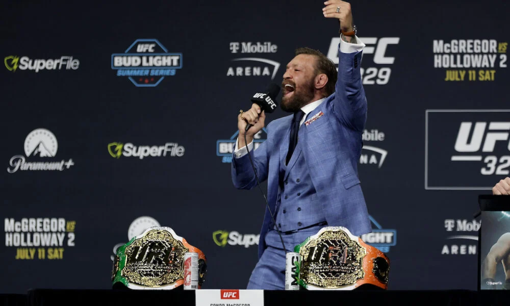 Conor McGregor celebra sucesso em cirurgia no joelho após lesão no UFC 329 e acende esperança de retorno ao octógono