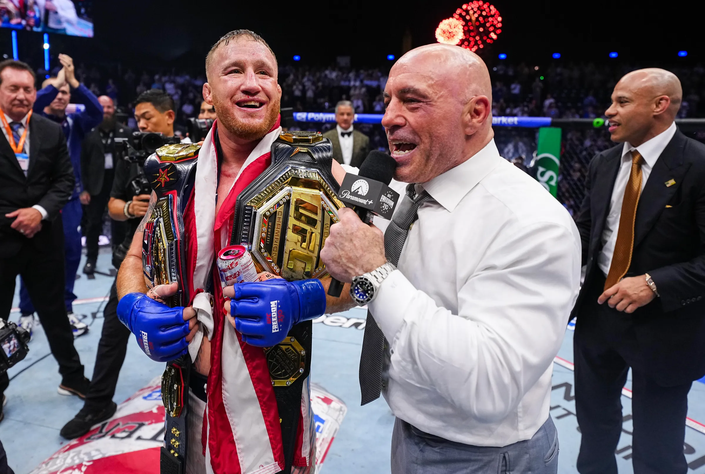 Manager de Justin Gaethje revela linha do tempo para retorno do campeão do UFC: ‘Tem que ser massivo’ e milionário!