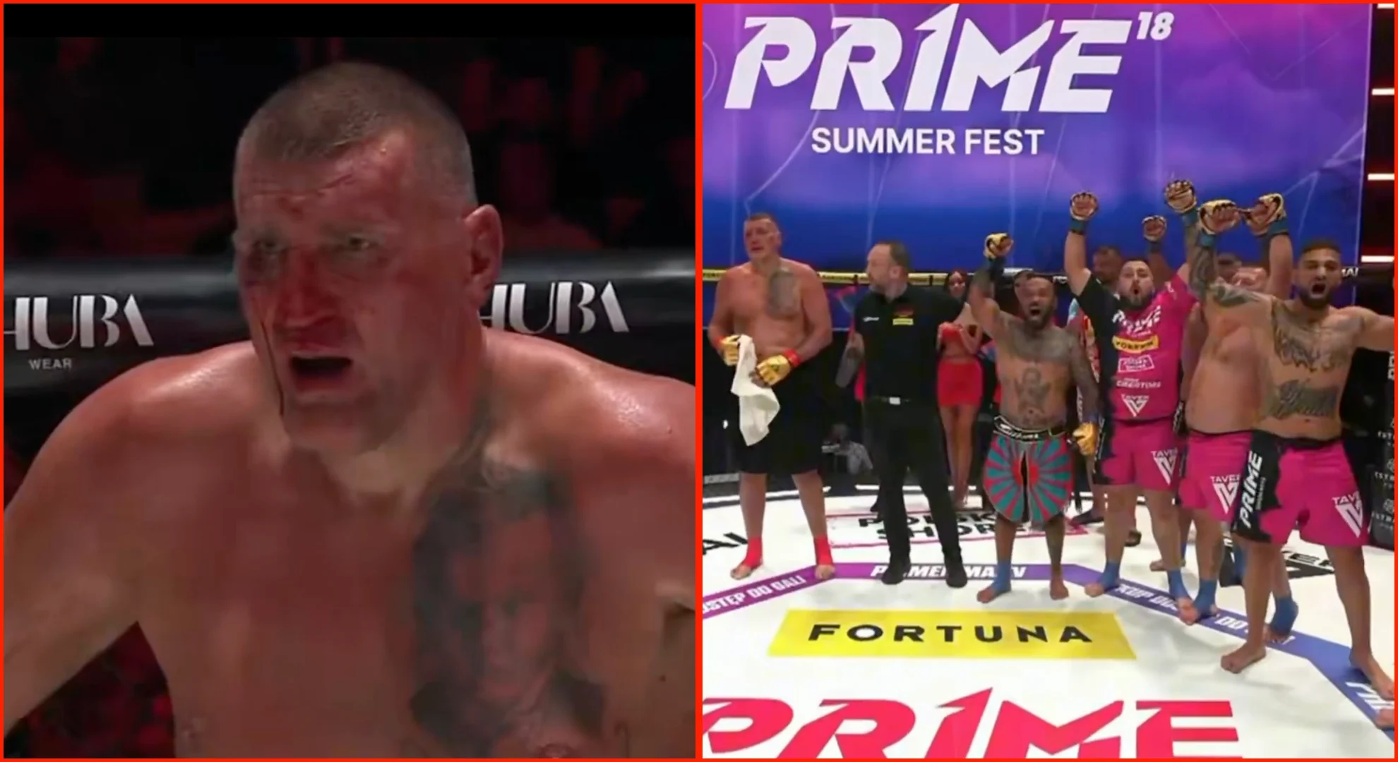 Ex-oponente de Tyson Fury sofre surra inacreditável em luta bizarra de MMA 6v1 na Polônia, chocando fãs