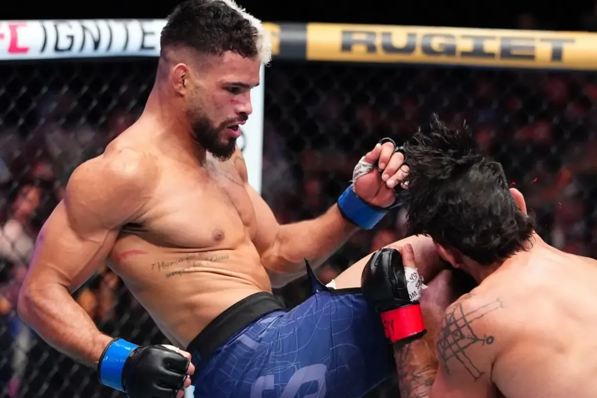 Namo Fazil após nocaute no Contender Series: ‘Fui atacado por 15 chechenos antes da luta’ e detalha briga em hotel de Las Vegas