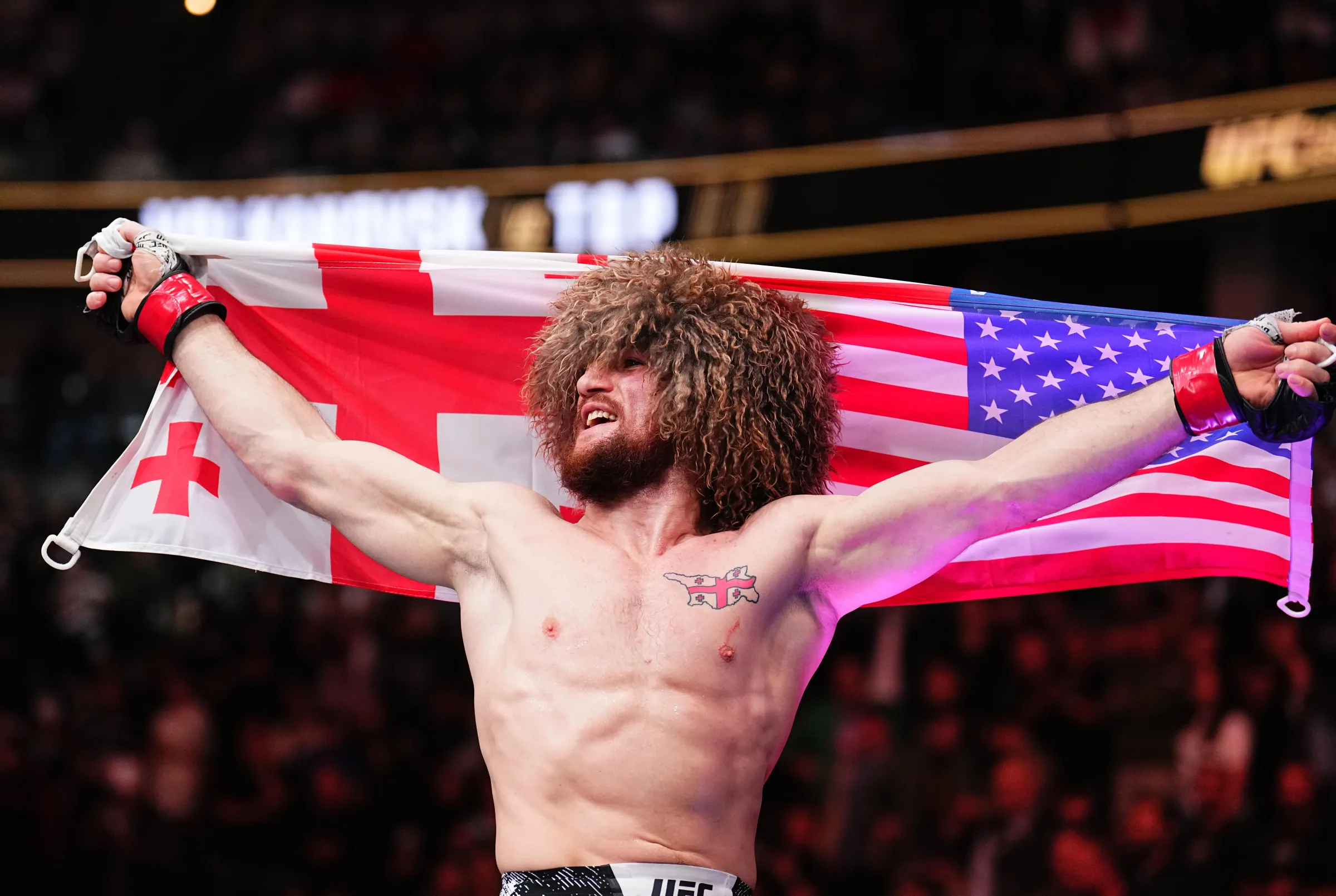 RAF 12 Resultados: Dvalishvili vs. Cejudo 2 Agita Cleveland com Revanche Épica e Disputas de Cinturão no Rocket Arena