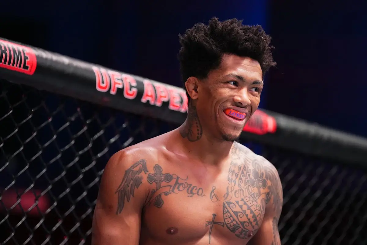 Após nocaute brutal no UFC Sacramento, Vinicius LokDog ironiza derrota de Lerryan Douglas e provoca: ‘caminho até me enfrentar ficou mais longe’