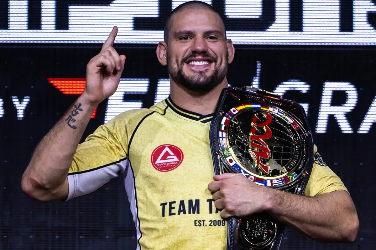 Felipe Preguiça faz história no ADCC 2026 e conquista bicampeonato do GP Absoluto em final brasileira épica na Polônia