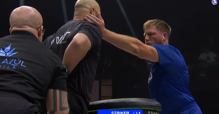 Ex-WWE Jack Swagger choca fãs ao chorar ‘lágrimas de sangue’ após derrota bizarra no Power Slap, levantando debate sobre riscos da luta