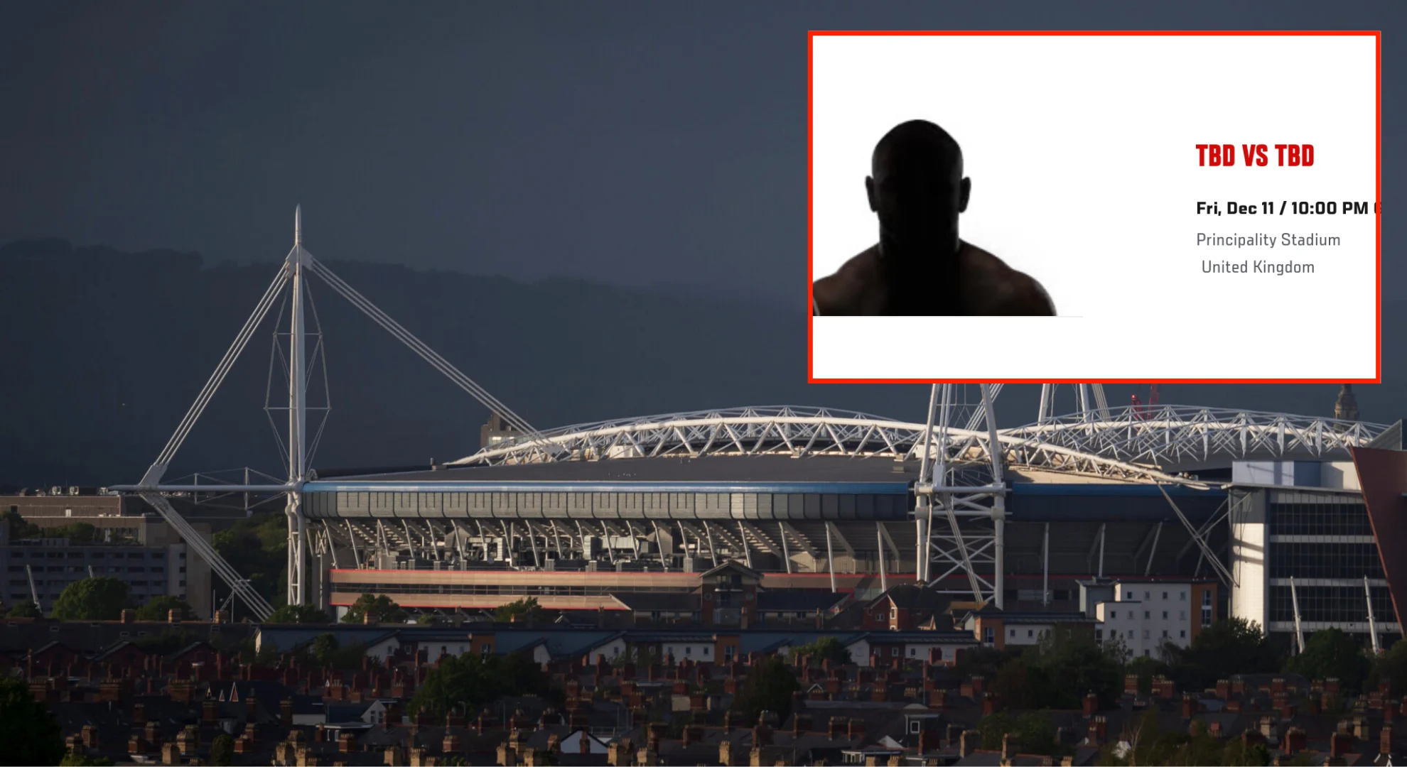UFC Cardiff: Fãs Confusos com Anúncio de Evento Surpresa no Reino Unido que Coincide com Luta de Tyson Fury vs Anthony Joshua no Mesmo Local