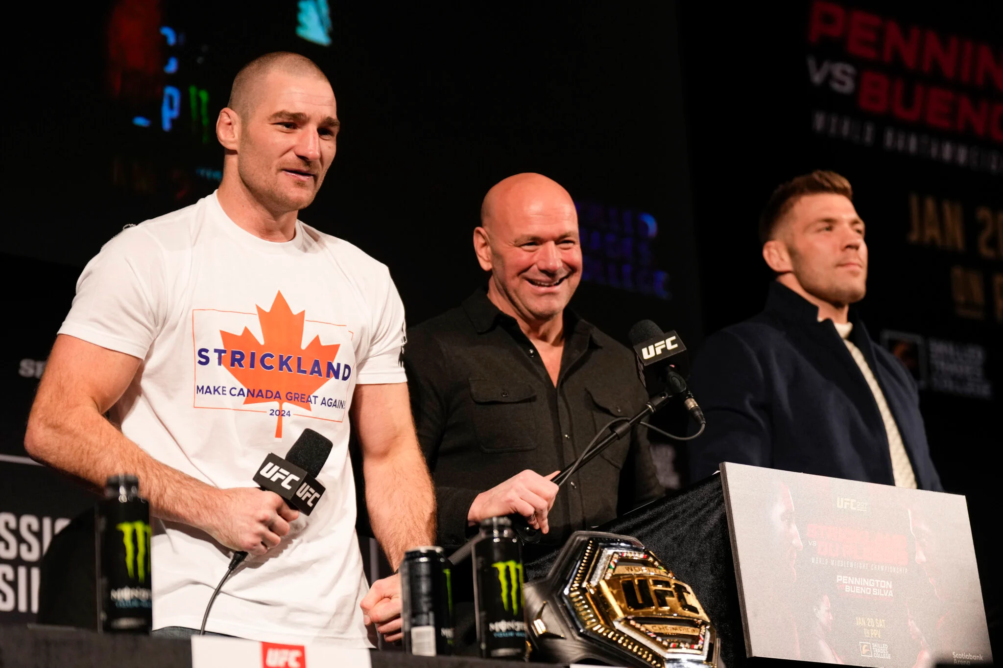 Dana White Quebra o Silêncio sobre a Disputa Salarial de Sean Strickland no UFC e Revela Detalhes do Novo Contrato do Campeão Peso-Médio