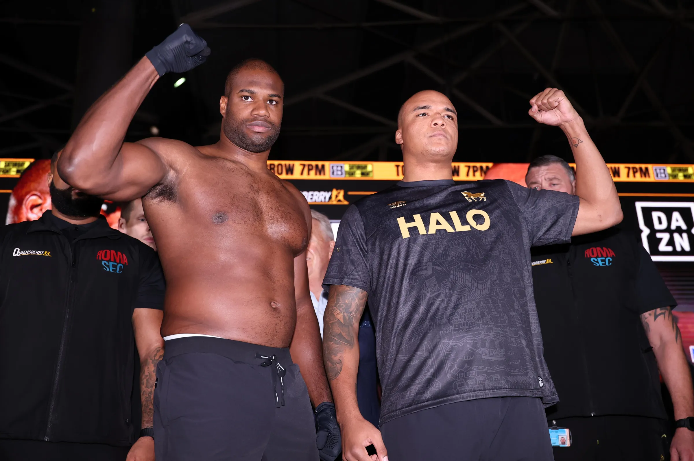 Pesagem Daniel Dubois e Fabio Wardley 2: Dubois Garante Leve Vantagem na Balança para Revanche Épica do Título WBO dos Pesados